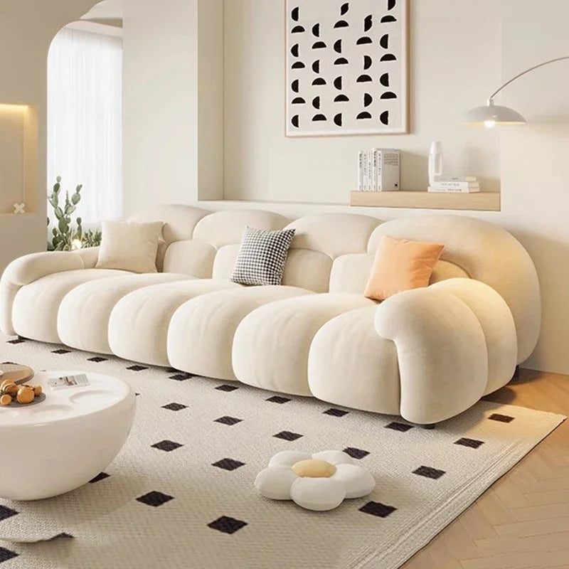 Cloud Lounge Couch Puffs Nordic Living Room Sofa.