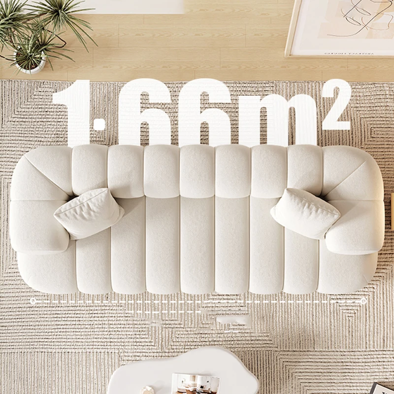 Modern Marshmallow Cozy Sofa.