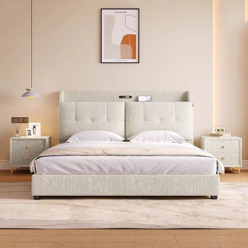 Upholstered Platform Bed Frame.