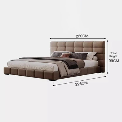 Luxury Modern Fabric Bed Frame Guest Room Bedroom, Hotel Furniture