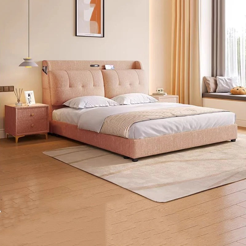 Upholstered Platform Bed Frame.