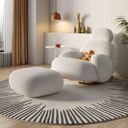 Luxurious Reclining Chair with Footstool