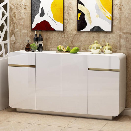 Functional Sideboard Cabinet, Perfect Organizer Storage Solution for Living Room, Kitchen