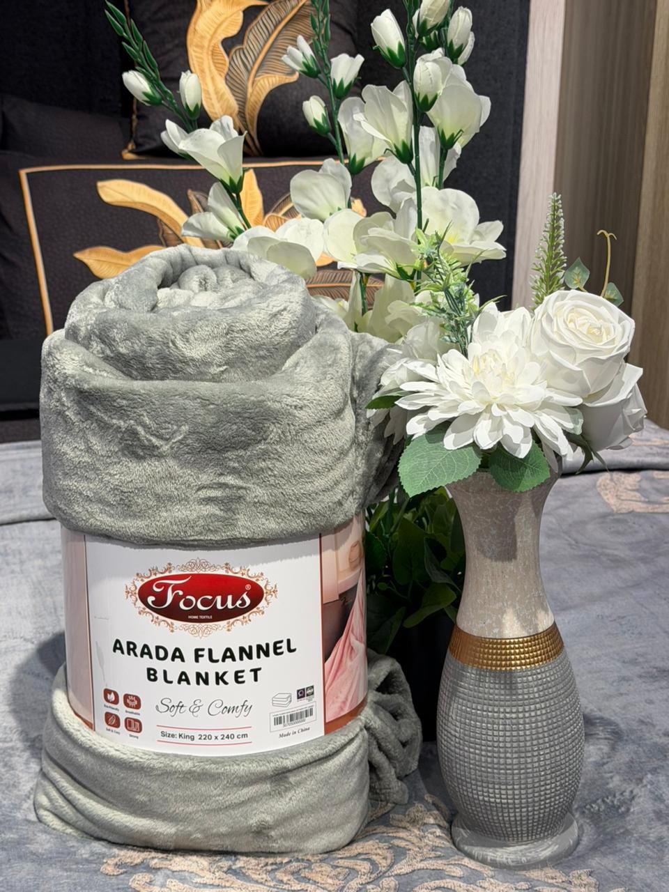 Soft Flannel Blanket.