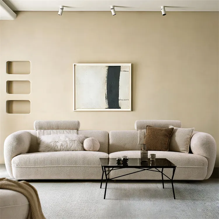modern beige couch