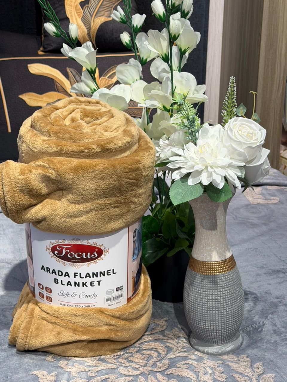 Soft Flannel Blanket.