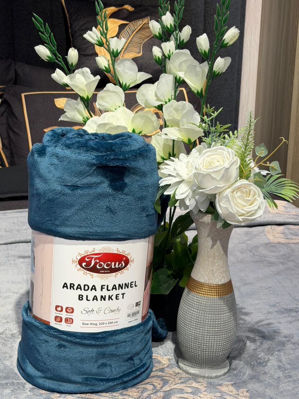 Soft Flannel Blanket.