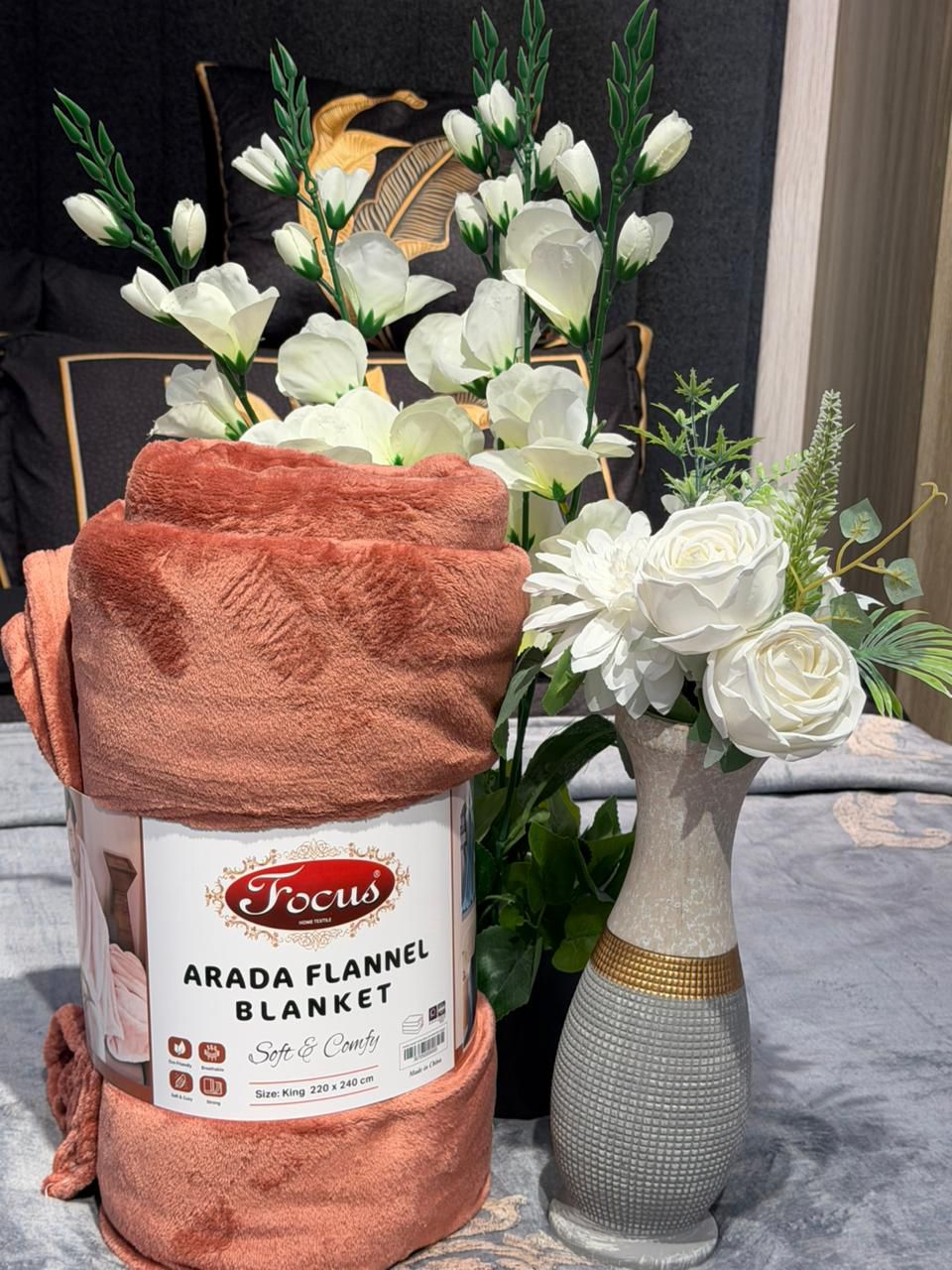 Soft Flannel Blanket.