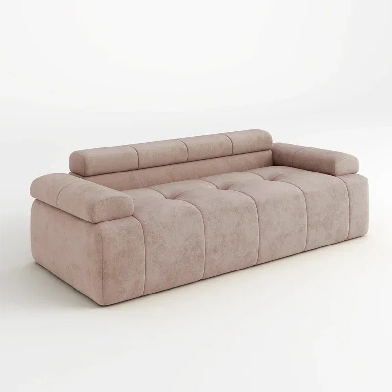 pink couch 3 seater
