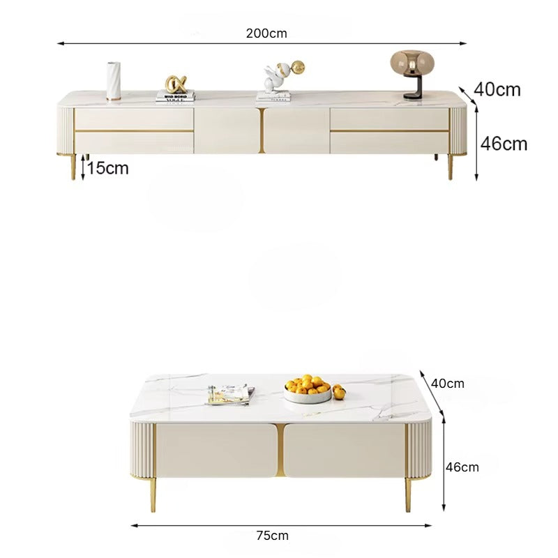 tv unit with matching coffee table