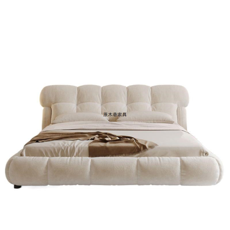 platform upholstered bed