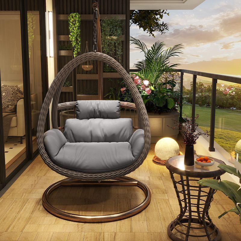 swing rattan chair