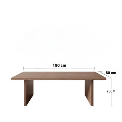 recatngular dining table