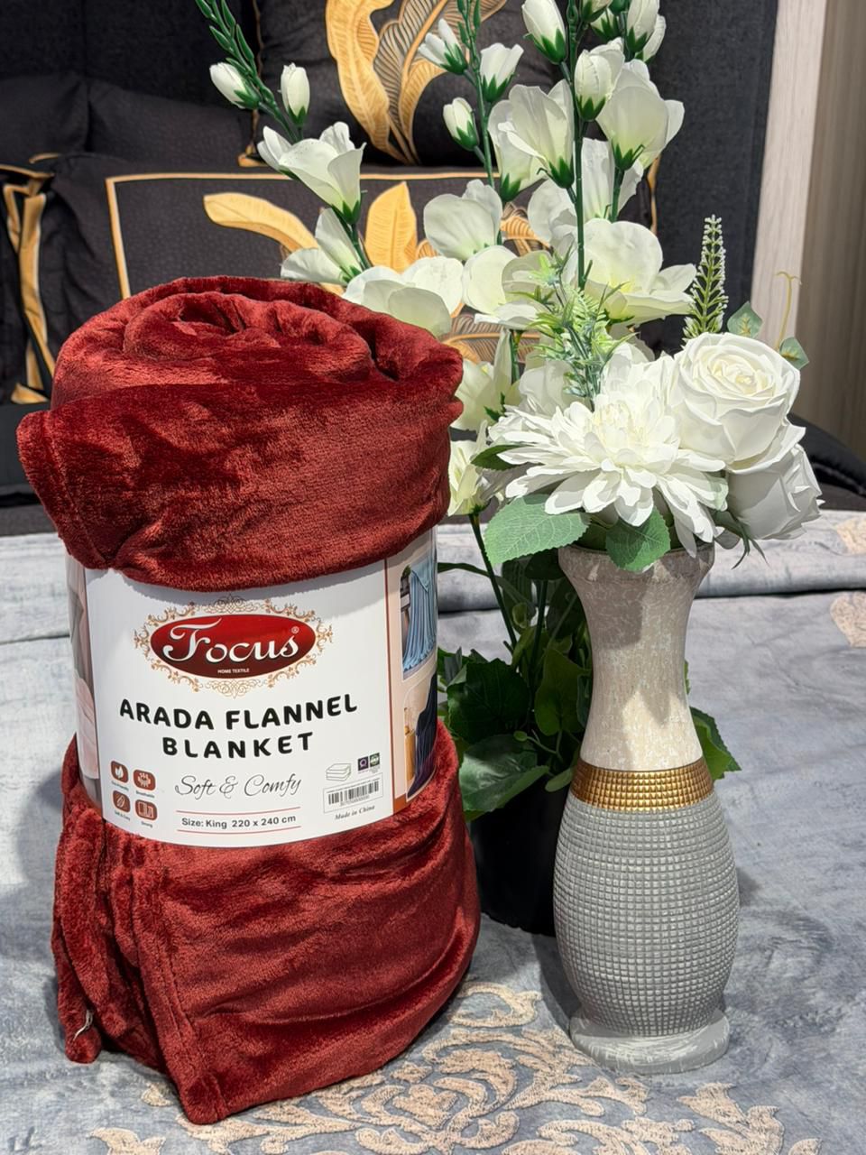 Soft Flannel Blanket.