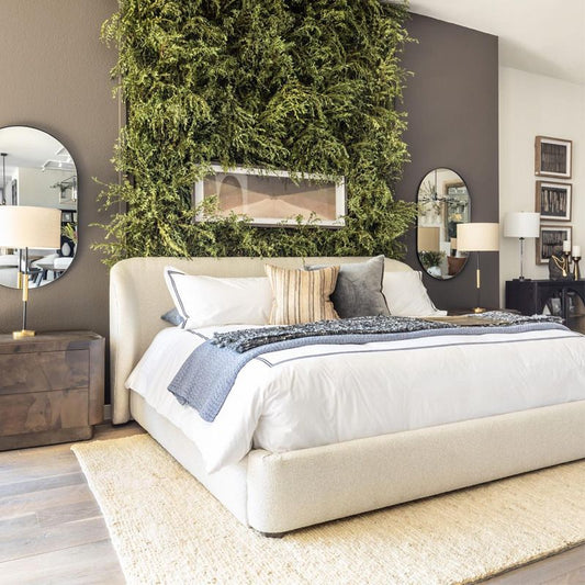 rounded bed frame