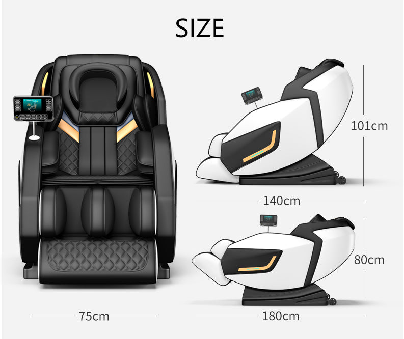 Massage Chair Z9 كرسي تدليك, Full Body Massaging from head to Toe, Zero Gravity.