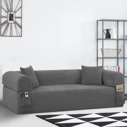 Cozy Sofa Couch with Side Pockets.