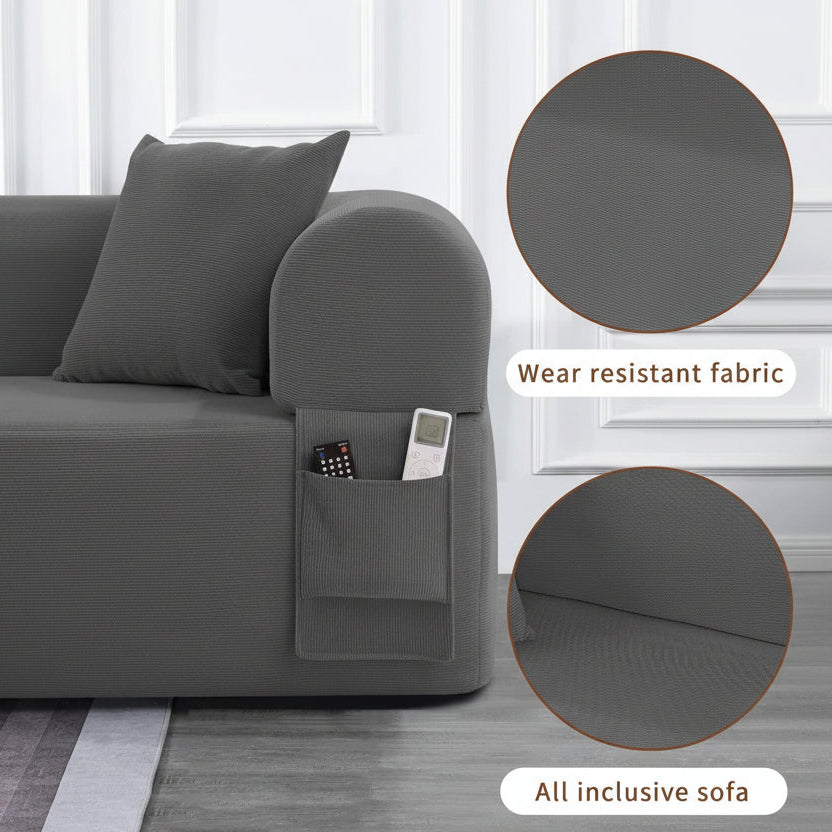 Cozy Sofa Couch with Side Pockets.