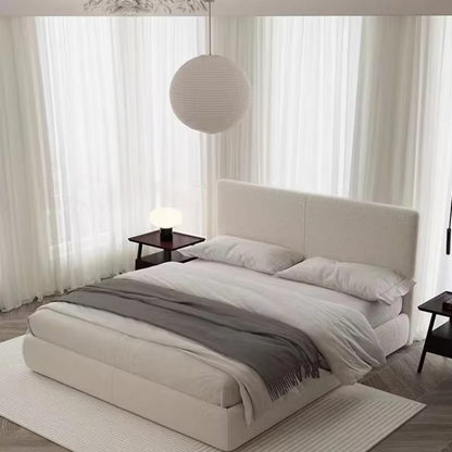 simple platform bed