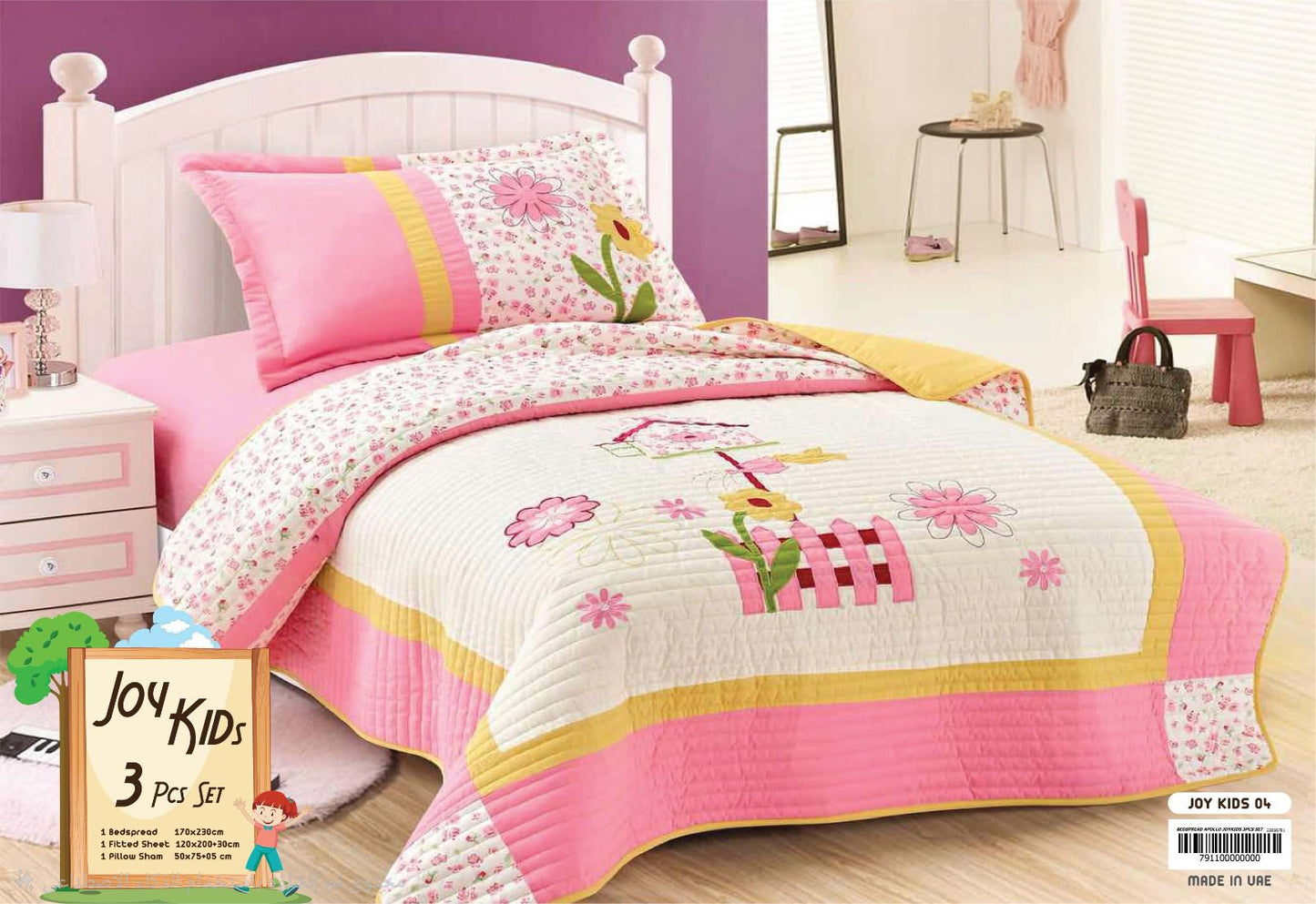 single kids coverlet