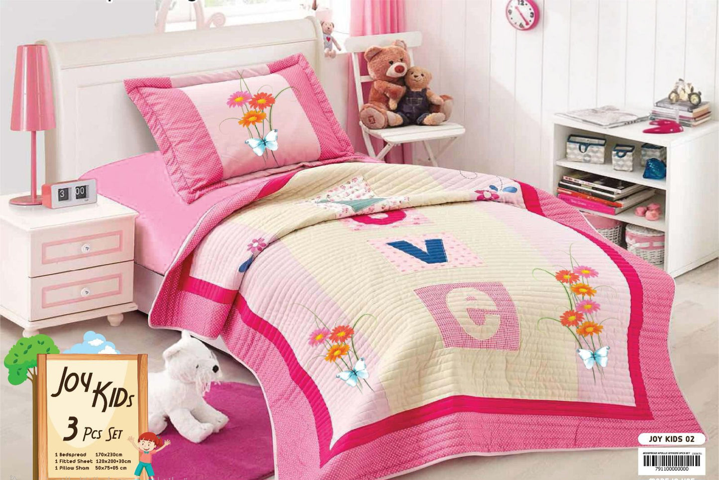 single kids coverlet