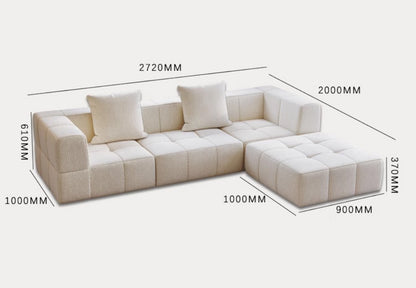 L Shape Sofa For Modern Living Room Lounge