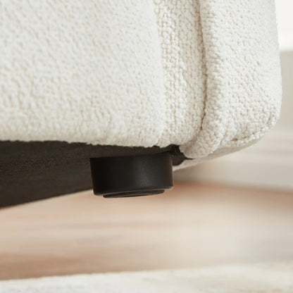 Nova Trio Upholstered 3 Seater Curved Sofa.