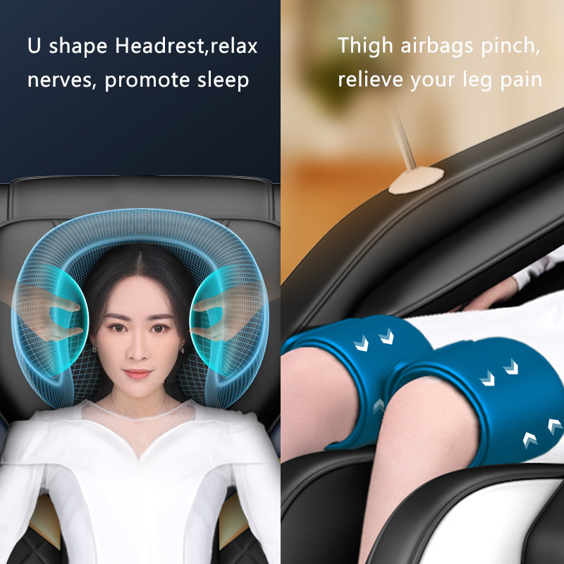 Massage Chair Z9 كرسي تدليك, Full Body Massaging from head to Toe, Zero Gravity.