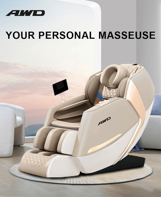 Massage Chair Full Body Massage Chair with 4D SL-Track Massage Technology and 18 kinds of Auto Health Programs