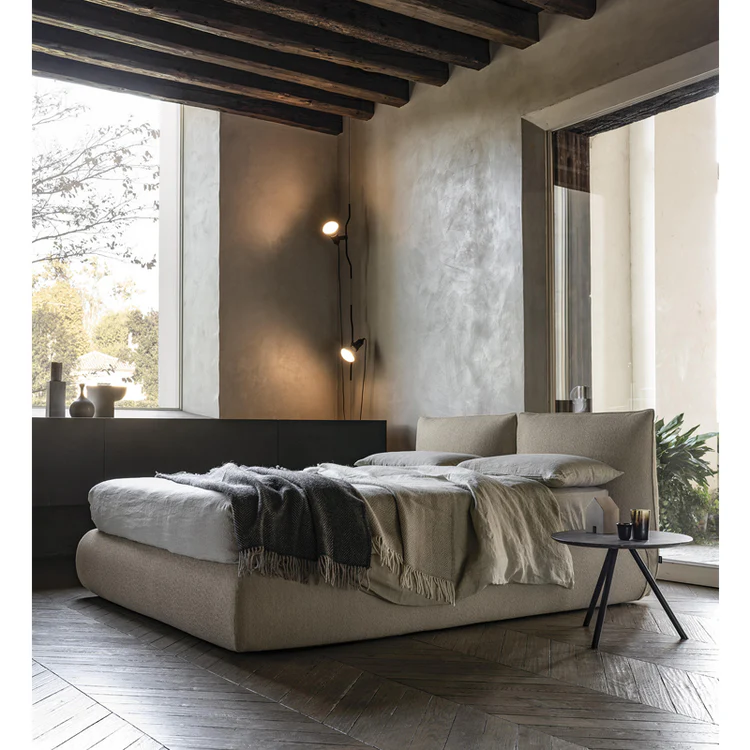 upholstered bed frame