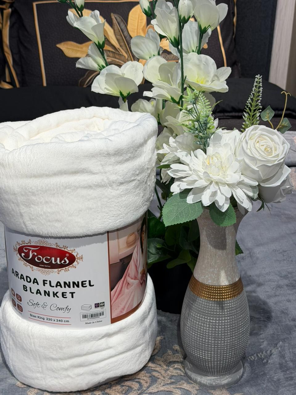 Soft Flannel Blanket.