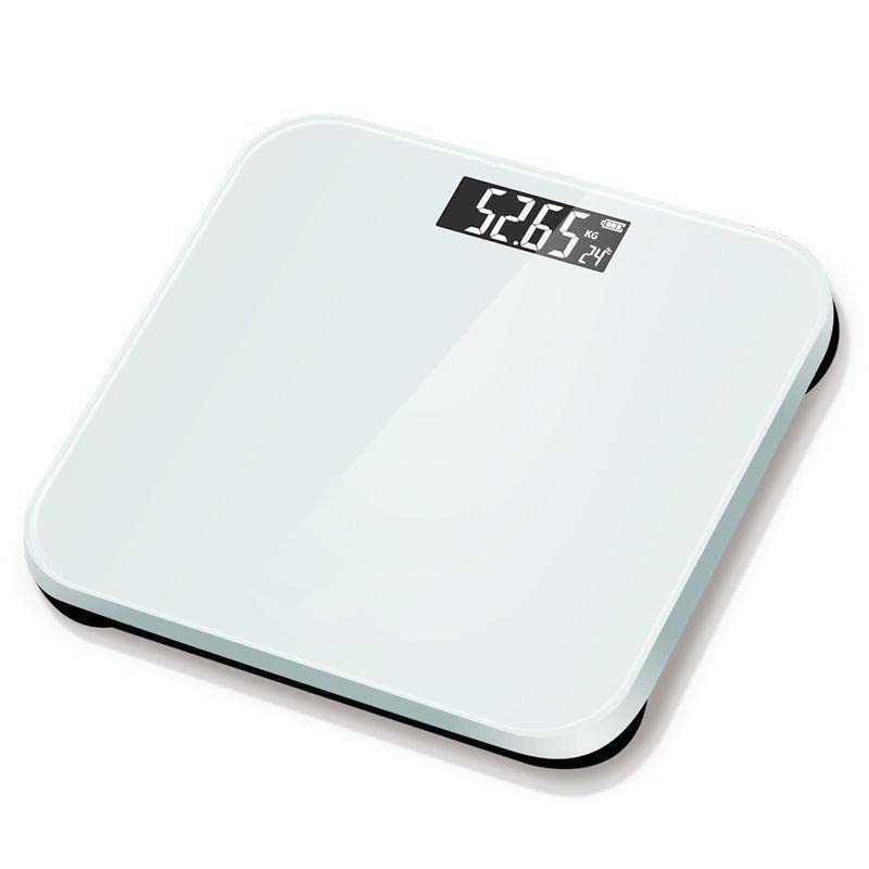 Smart Digital Weighing Scale Highly Accurate Bathroom Body Weighting Scale 180 KG Capacity with USB charger