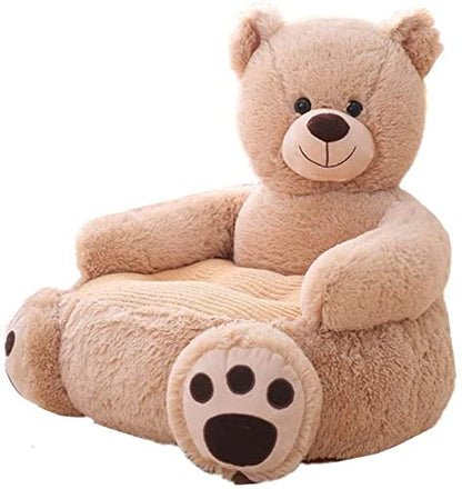 Kids Sofa Chair Toy Seat Baby Nest Sleeping Bed Cushion Stuffed Teddy Bear Doll.