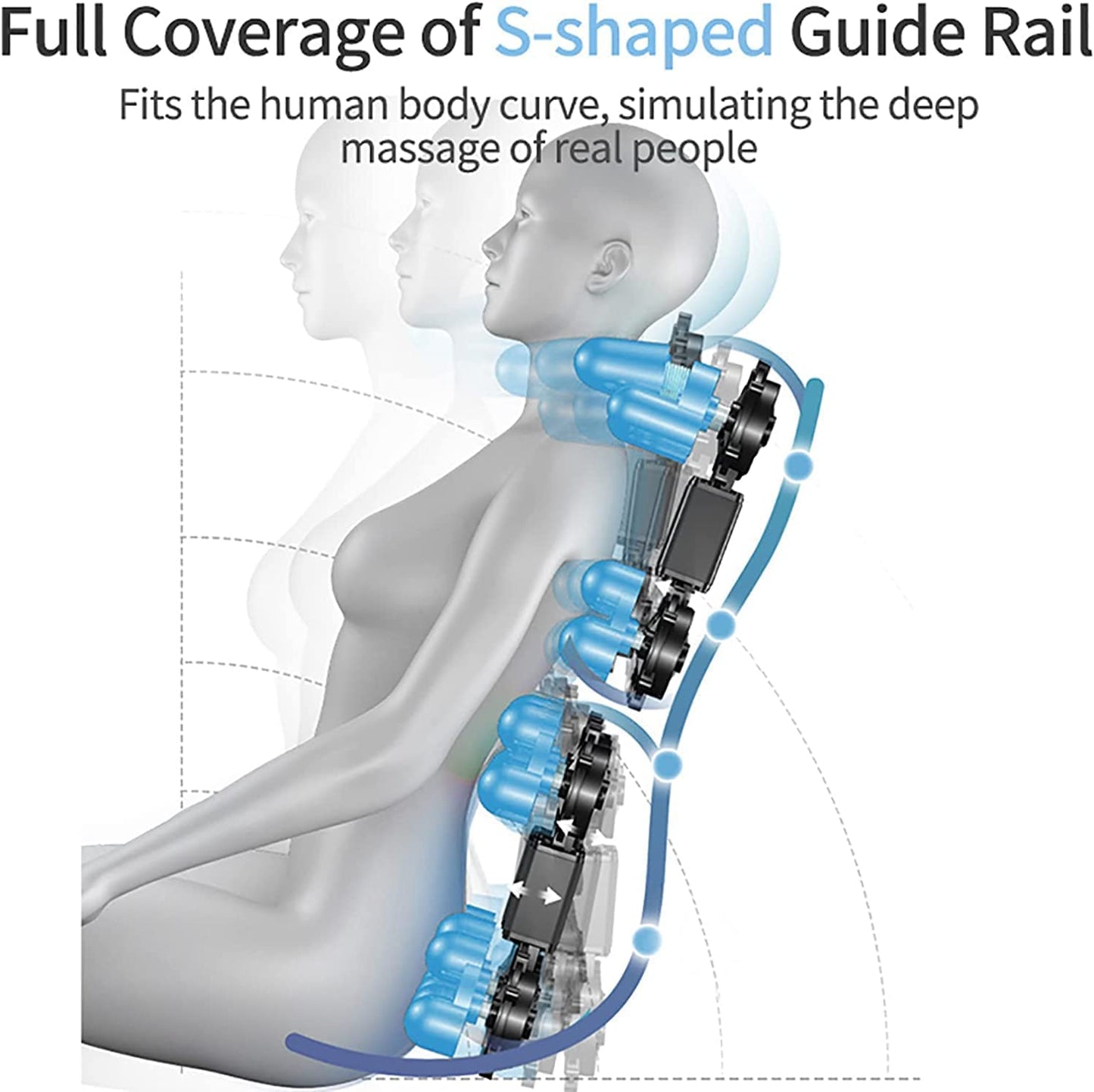 Massage Chair BK6 for Full Body Massaging, كرسي تدليك.