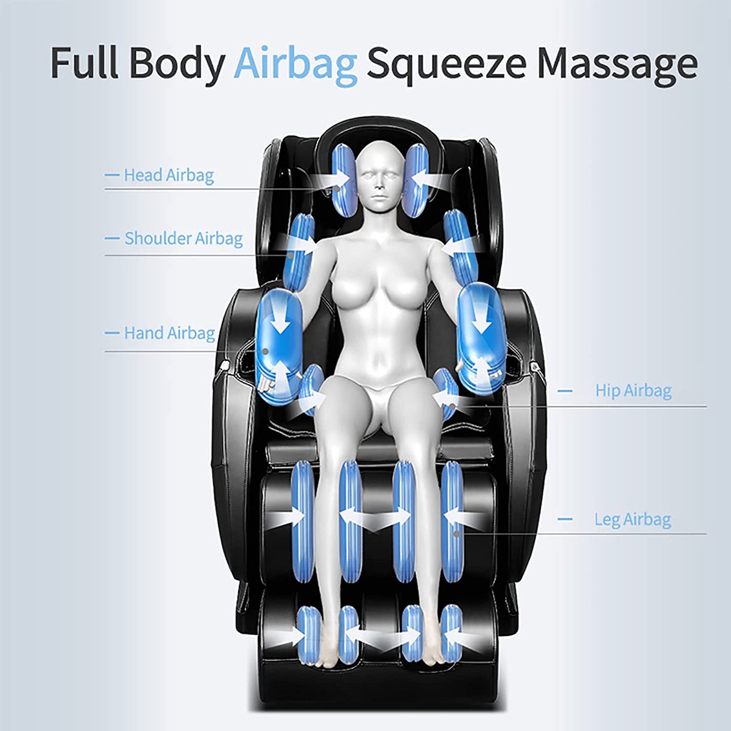 Massage Chair Z8 كرسي تدليك, Full body Massage Chair.