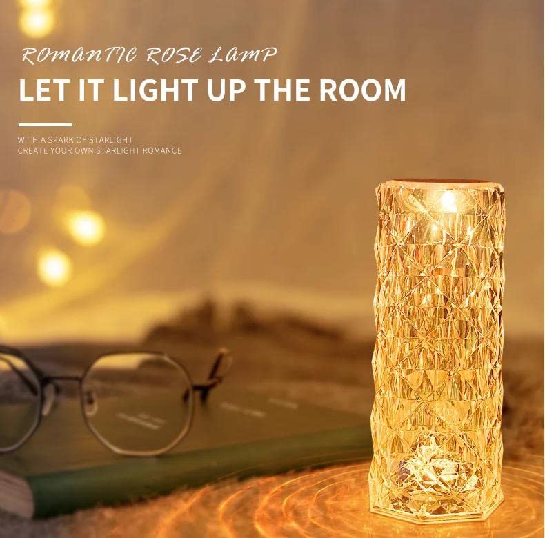 Rose table store lamp