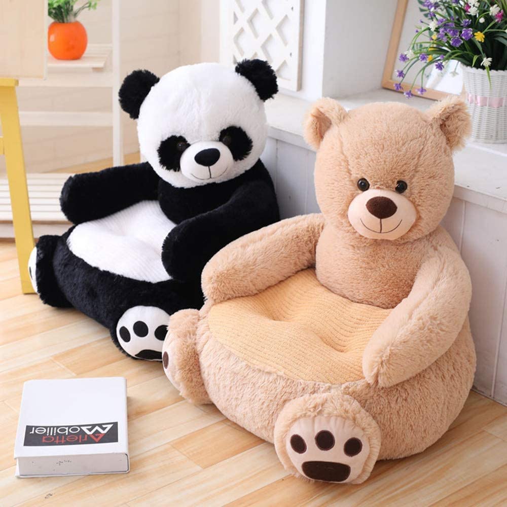 Kids Sofa Chair Toy Seat Baby Nest Sleeping Bed Cushion Stuffed Teddy Bear Doll.