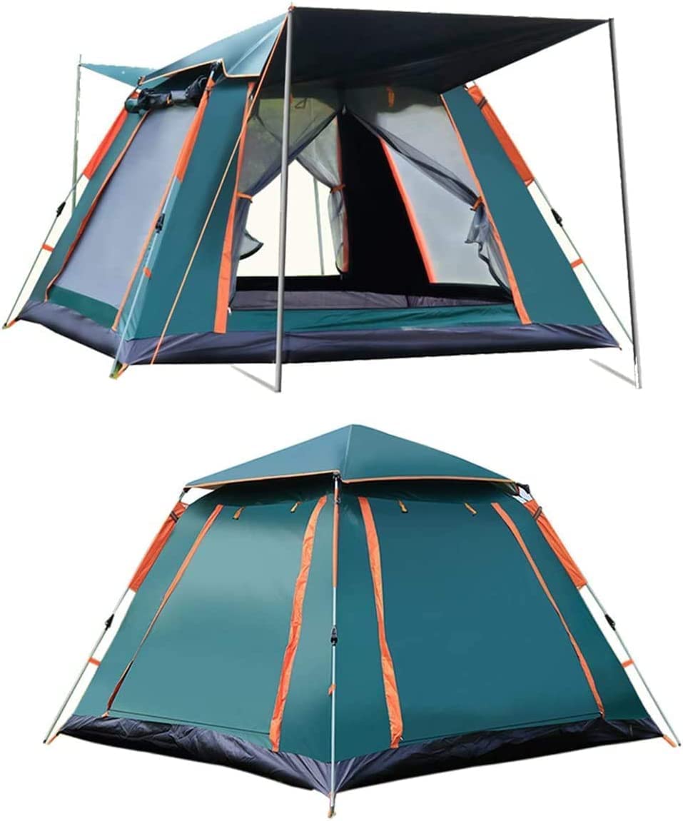 Instant Pop Up Camping Tent For 2-4 Person, Waterproof Windproof Ultraviolet-proof Cabin Tent for Camping Hiking Mountaineering.