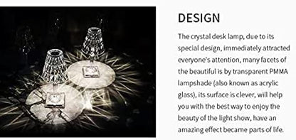 crystal desk lamp