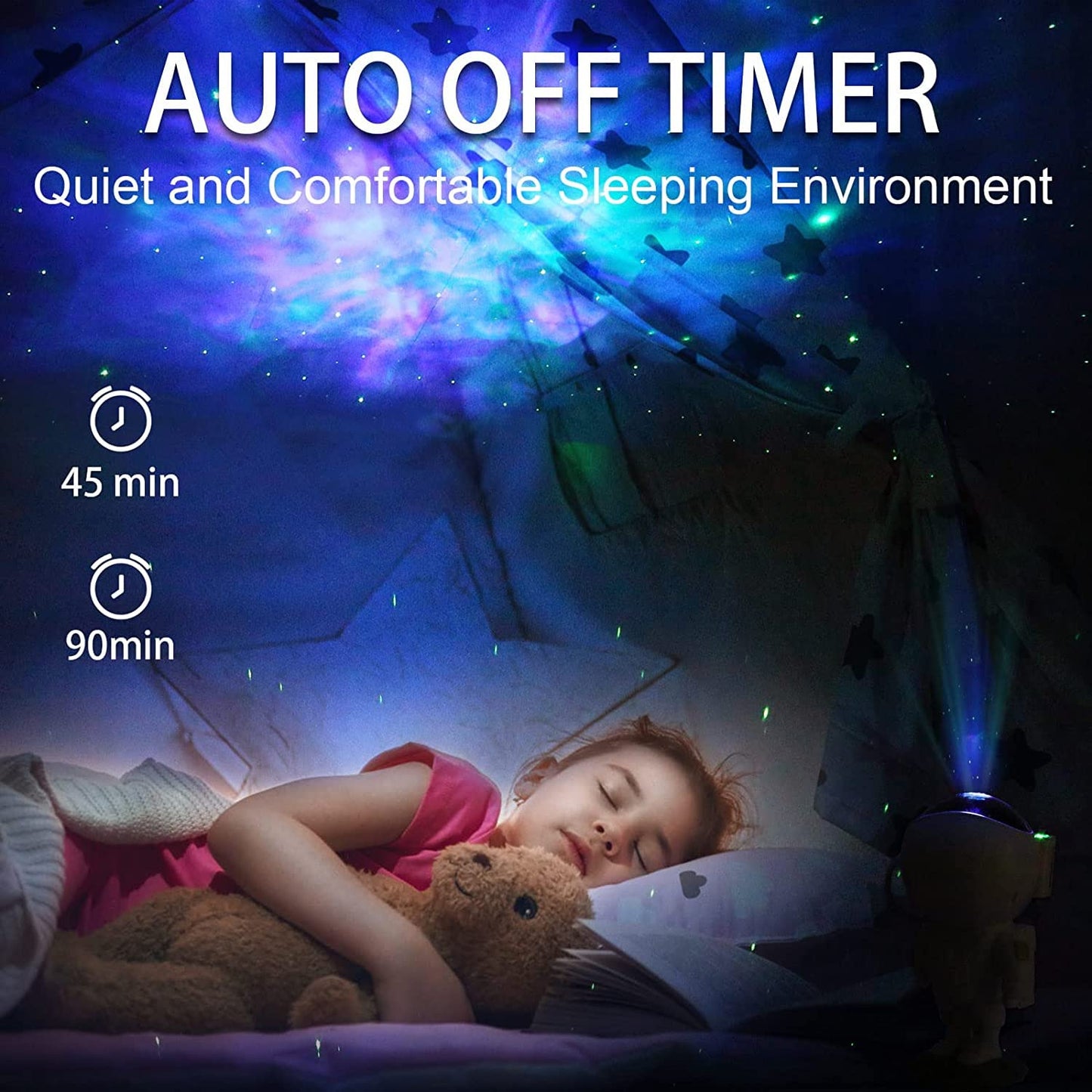 Astronaut Light Projector, Star Night Lamp Kids Astromora Galaxy.