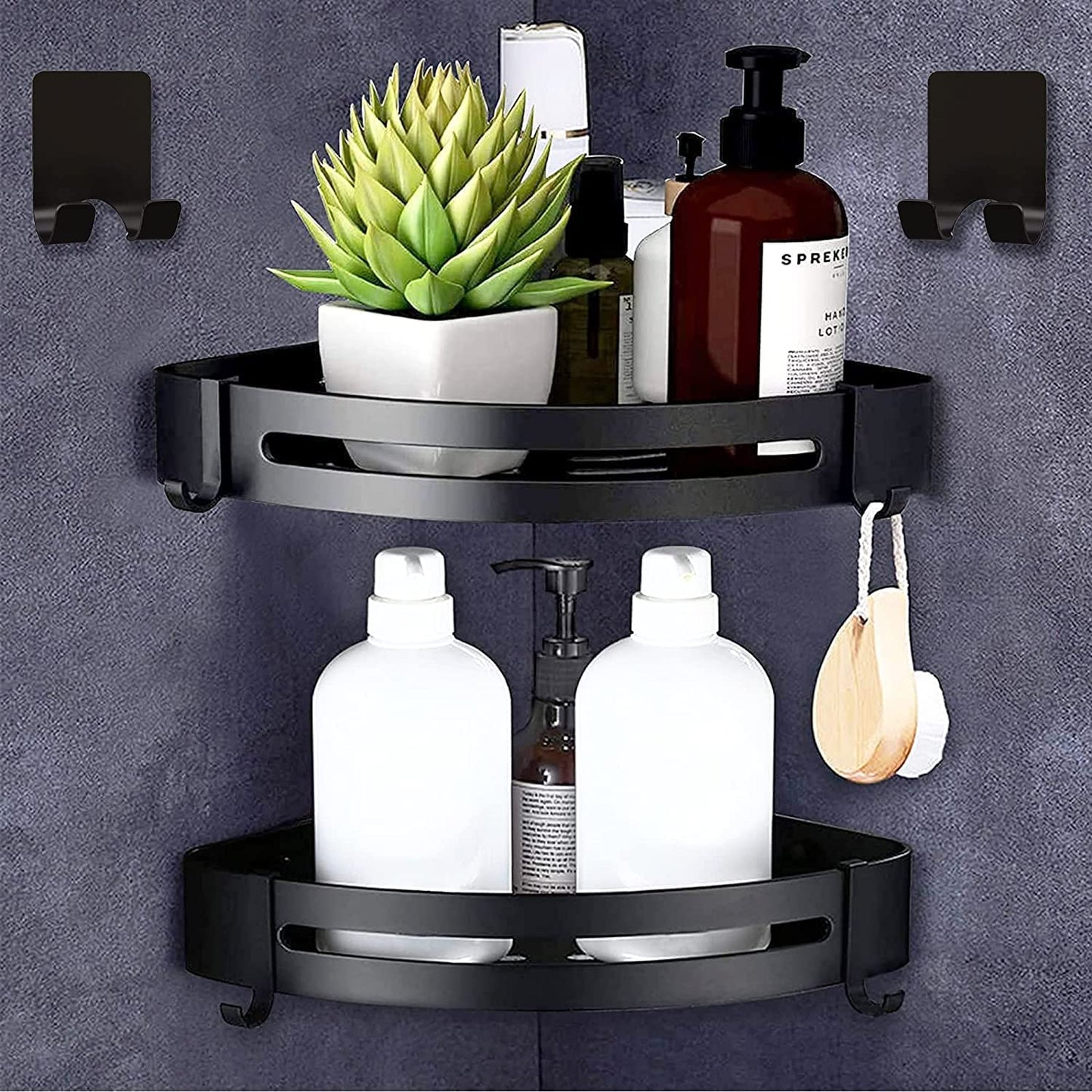 bathroom shelves