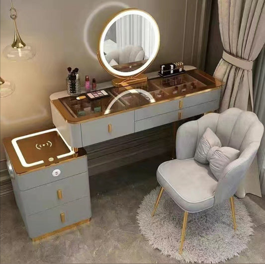 dressing table, wireless charging table