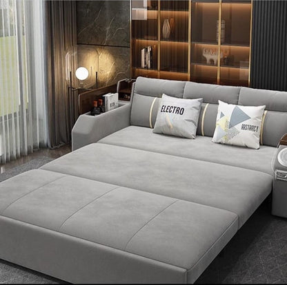 gray sofa