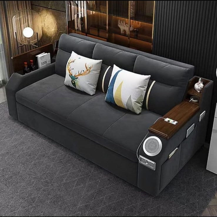 sofa bed gray