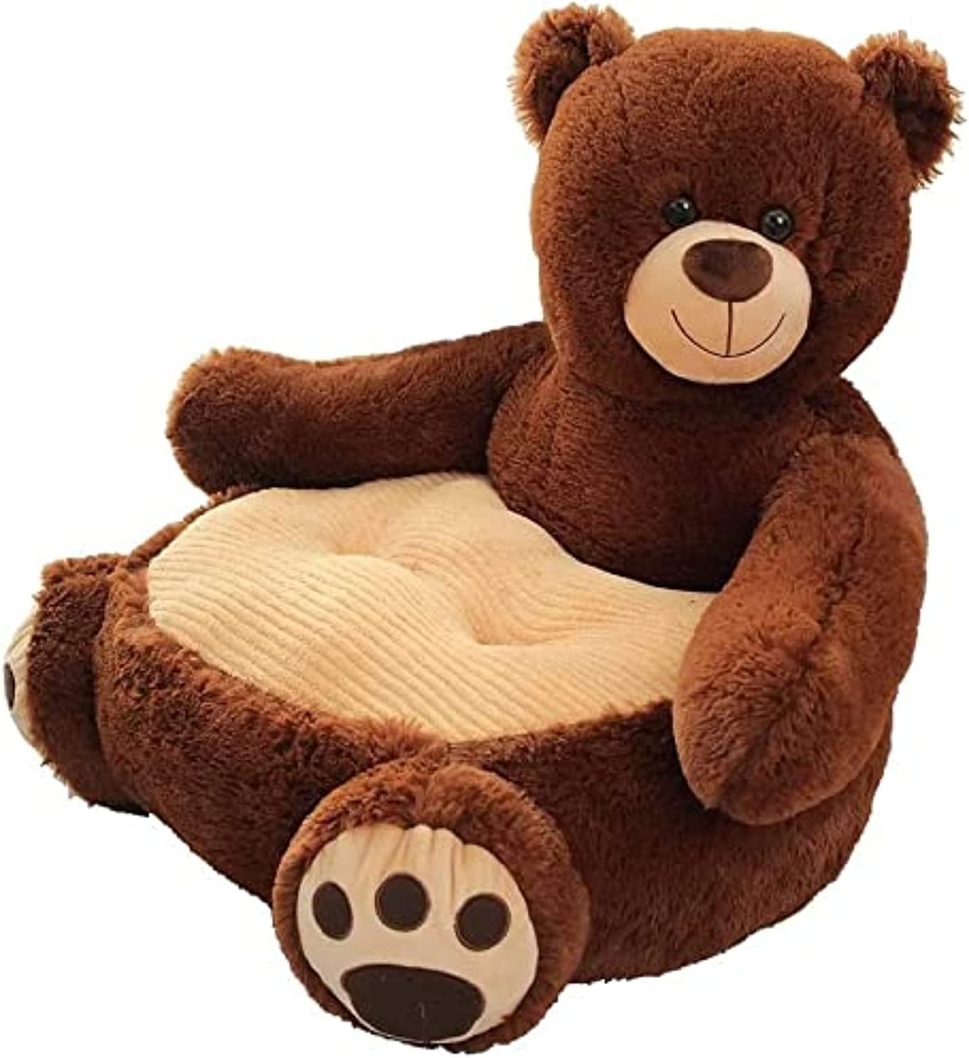 Kids Sofa Chair Toy Seat Baby Nest Sleeping Bed Cushion Stuffed Teddy Bear Doll.