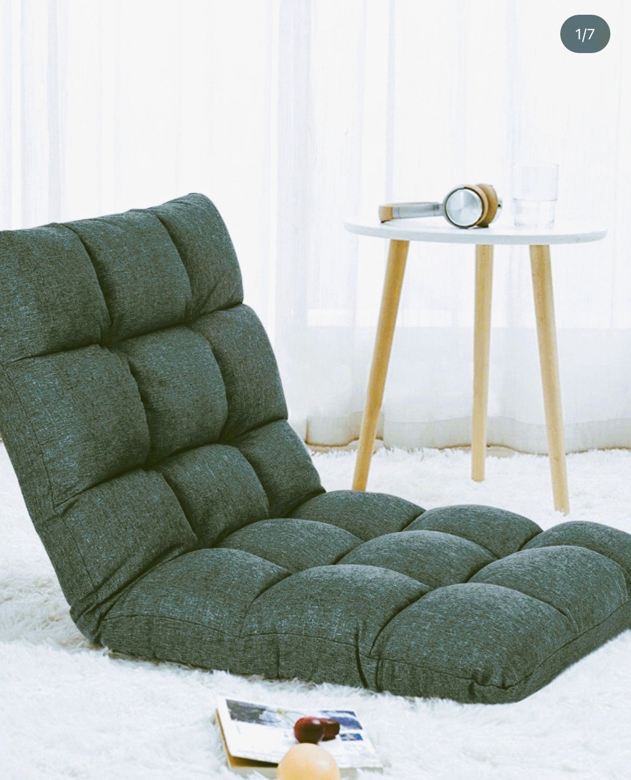 Foldable best sale chair floor